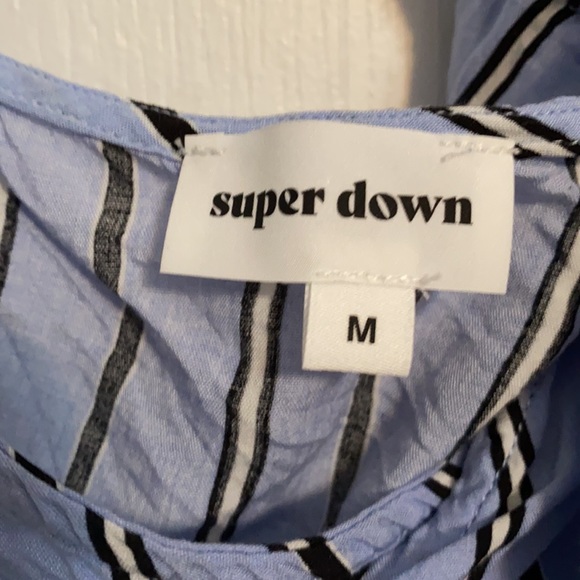 Superdown Striped Top - Picture 3 of 3